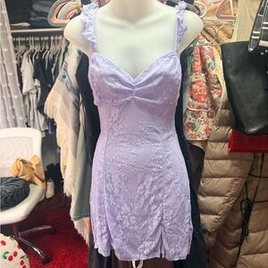 Lucy in the Sky Lilac Lace Dress